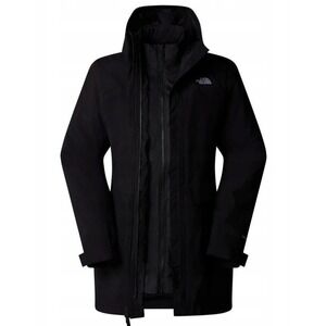The North Face Womens Dryvent Mono Triclimate Parka Jacket‎ Black Size Small